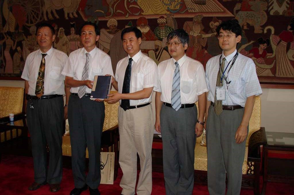 周文业 金文京 詹福瑞 中川谕 上田望5人图 周文业 金文京 詹福瑞 中川谕 上田望5人图